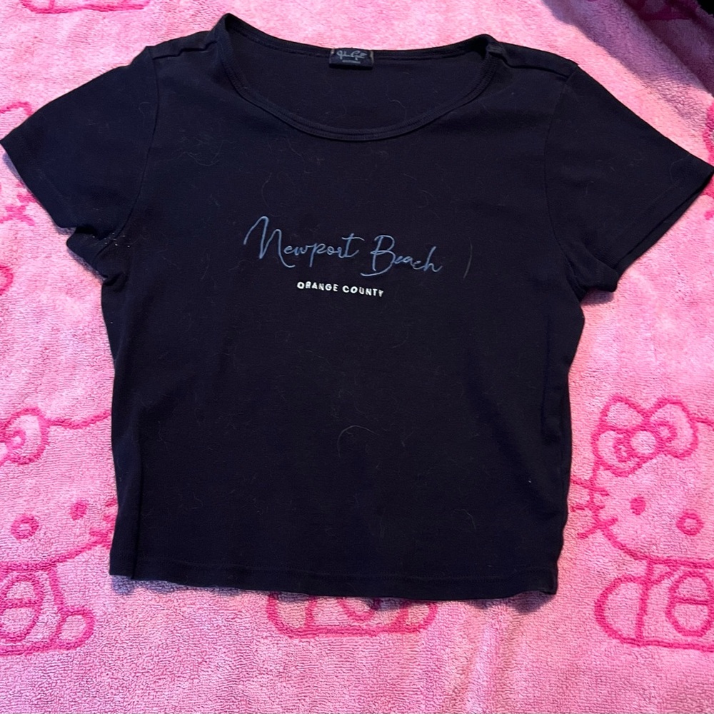 Black Graphic Tee
